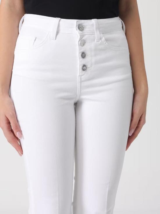  리우조 스트레이트 팬츠 UA6040T2594 11111 White - LIU JO