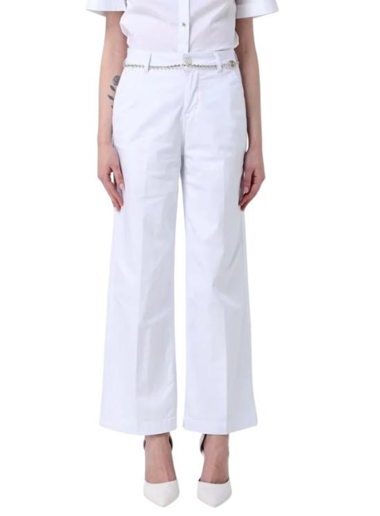  리우조 스트레이트 팬츠 WA6475T373A 11111 White
