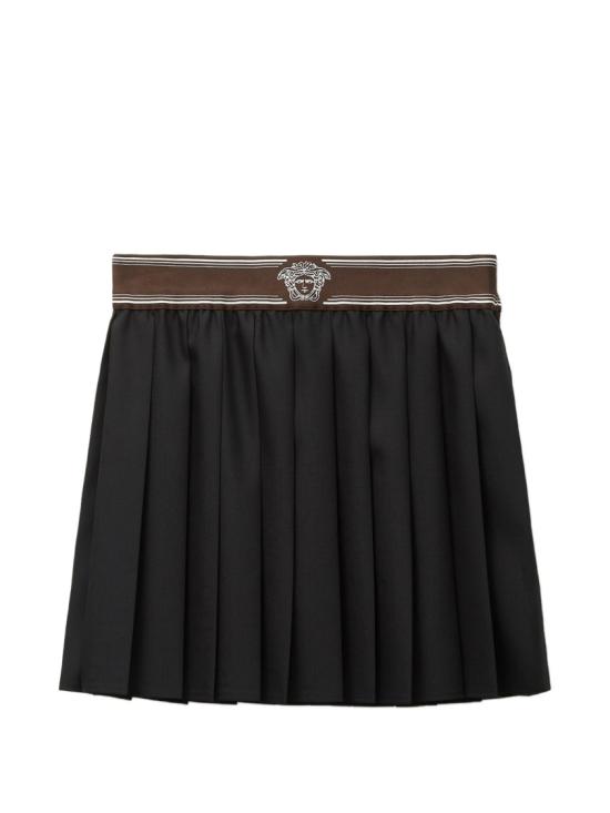26FW 베르사체 숏 스커트 1025881 1A17669 Black