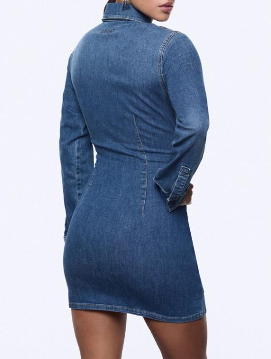  리우조 데님 원피스 UA6508D0399 79157 Blue - LIU JO