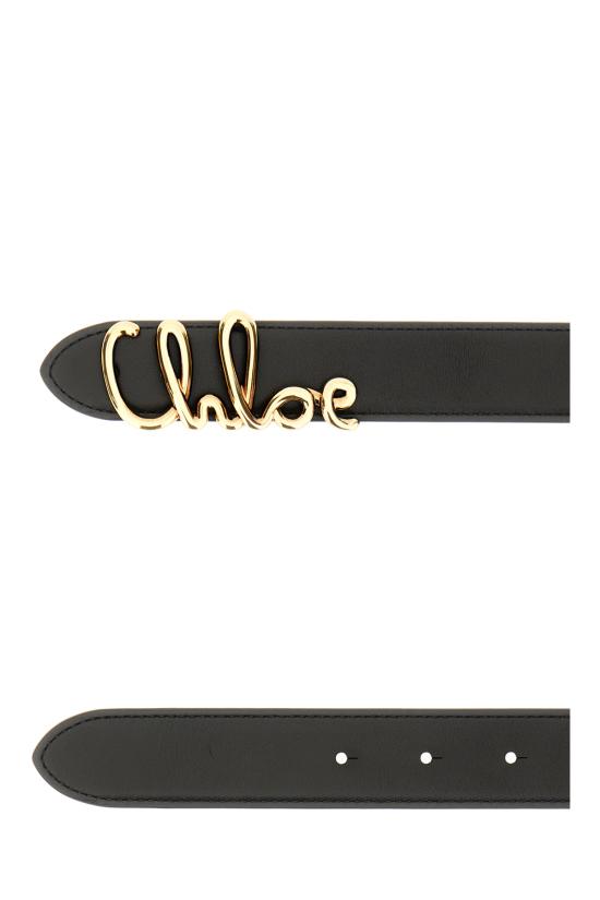 26FW 끌로에 벨트 CH26SBB15PR4 001 BLACK - CHLOE