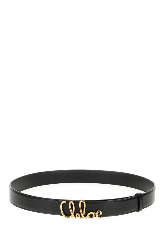 26FW 끌로에 벨트 CH26SBB15PR4 001 BLACK