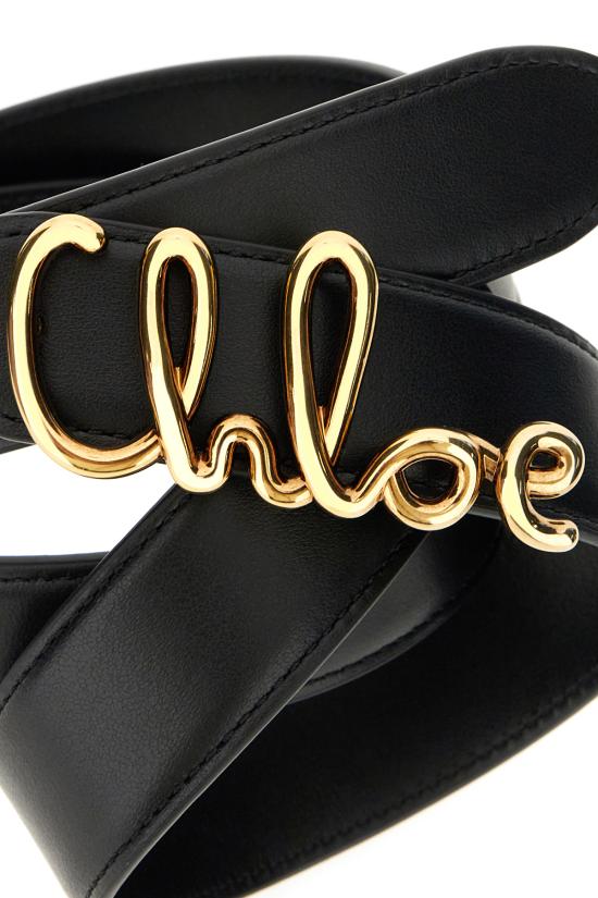 26FW 끌로에 벨트 CH26SBB15PR4 001 BLACK - CHLOE