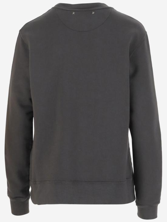 26FW 골든구스 크리스탈 스웨트셔츠 GWP01223P00067260318 Grey - GOLDEN GOOSE