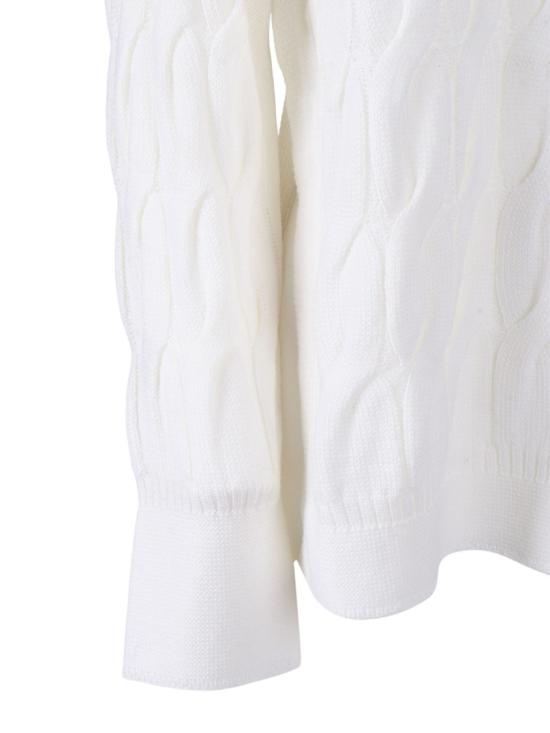 25FW 막스마라 니트웨어 2526366098600 White - MAX MARA