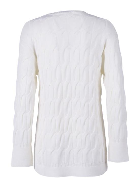25FW 막스마라 니트웨어 2526366098600 White - MAX MARA