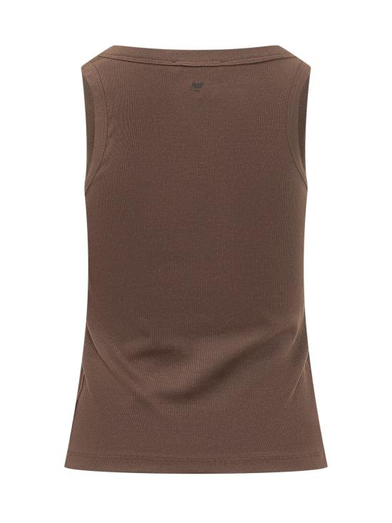 26SS 위켄드막스마라 민소매 티셔츠 2615941012600 003 CIOCCOLATO - WEEKEND MAX MARA