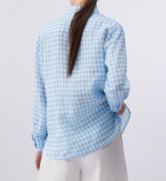  리우조 블라우스 WA6302T9426 P9242 Blue - LIU JO