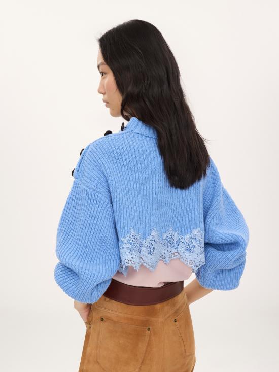 26FW 끌로에 스웨터 CH26AMP06640 465 Azzurro - CHLOE