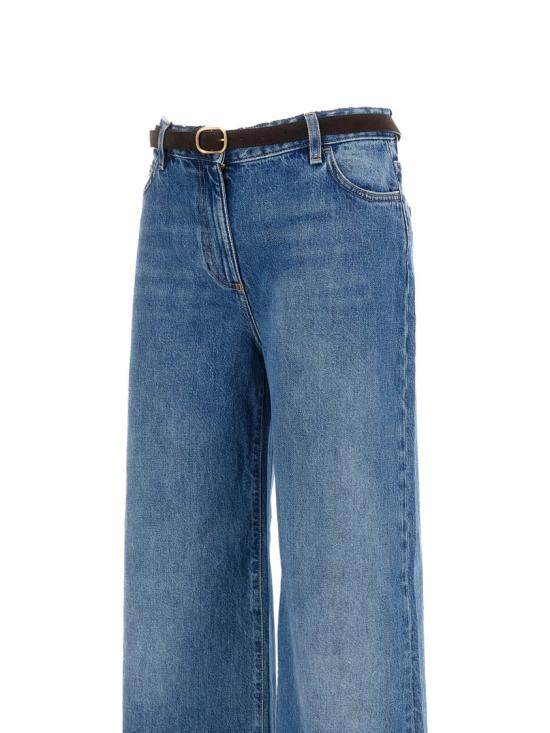 26FW 엘리자베타프랜치 데님 팬츠 PJ20N66E2 Blue - ELISABETTA FRANCHI