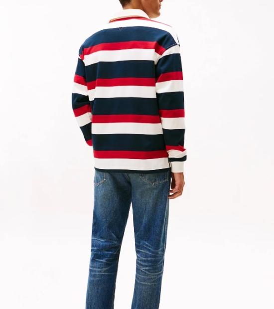  타미힐피거 폴로 티셔츠 MW0MW426120FB 0FB Blue - TOMMY HILFIGER