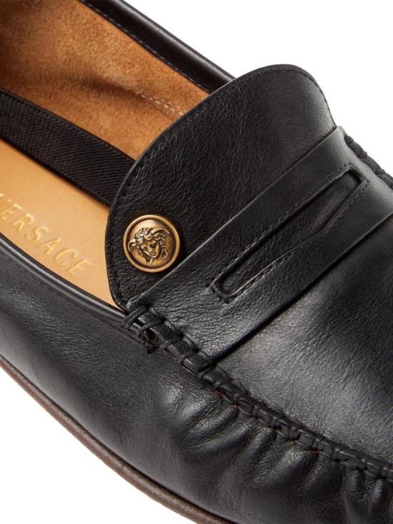 26FW 베르사체 로퍼 1023322 1A17346 Black - VERSACE