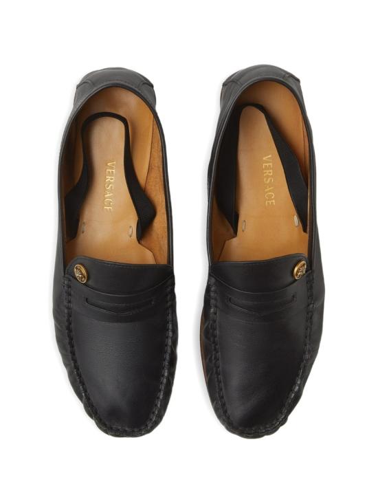 26FW 베르사체 로퍼 1023322 1A17346 Black - VERSACE