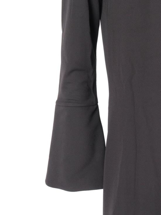 25FW 엠포리오 아르마니 미디 원피스 EW002006AF16066 Black - EMPORIO ARMANI