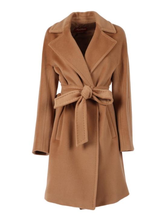 25FW 막스마라 더블 브레스트 미디 코트 2526016112600 Brown