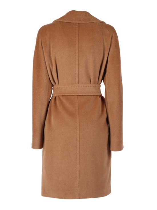 25FW 막스마라 더블 브레스트 미디 코트 2526016112600 Brown - MAX MARA