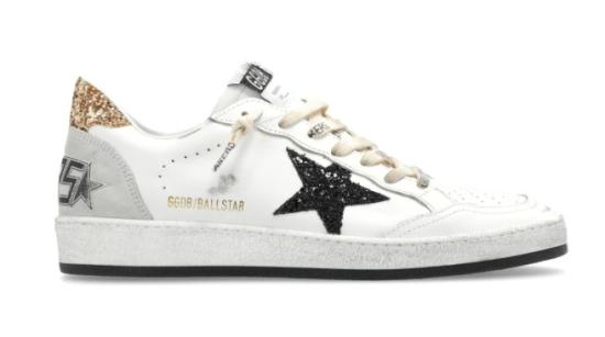 26FW 골든구스 글리터 스타 볼스타 스니커즈 GWF00117 F00611810750 White black gold ice