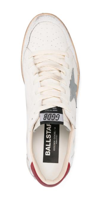 26FW 골든구스 볼스타 스니커즈 GMF00117 F00677712155 White silver blu red - GOLDEN GOOSE