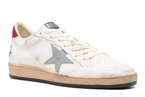 26FW 골든구스 볼스타 스니커즈 GMF00117 F00677712155 White silver blu red - GOLDEN GOOSE