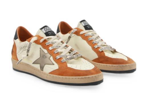 26FW 골든구스 스니커즈 GMF00117 F00872083405 Beige brown olive black - GOLDEN GOOSE