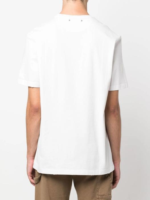 26FW 골든구스 반팔 티셔츠 GMP01220 P00063810363 Vintage white - GOLDEN GOOSE