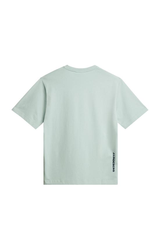26SS 제이린드버그 반팔 티셔츠 FMJT15245O141 BLUE HAZE DOM - J LINDEBERG