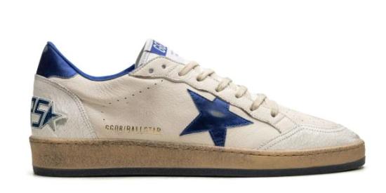 26FW 골든구스 볼스타 블루 스타 스니커즈 GMF00117 F00219810327 White bluette