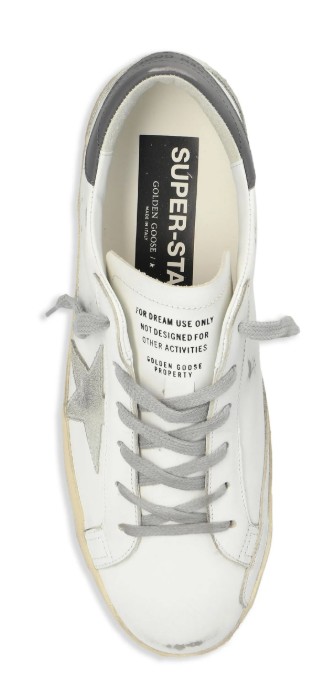 26FW 골든구스 스웨이드 스타 슈퍼스타 클래식 스니커즈 GWF00102 F00611311915 White ice dark grey - GOLDEN GOOSE