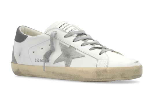 26FW 골든구스 스웨이드 스타 슈퍼스타 클래식 스니커즈 GWF00102 F00611311915 White ice dark grey - GOLDEN GOOSE