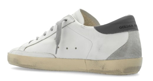 26FW 골든구스 스웨이드 스타 슈퍼스타 클래식 스니커즈 GWF00102 F00611311915 White ice dark grey - GOLDEN GOOSE