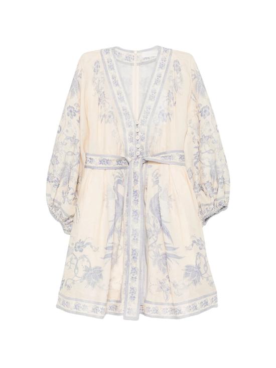 26FW 짐머만 미디 원피스 3500DSS262 CRLF Bianco