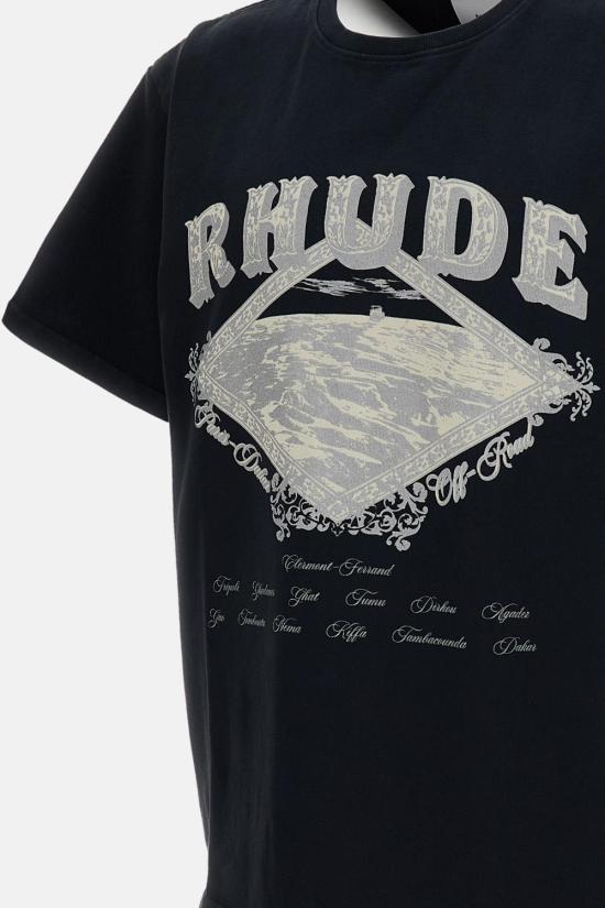 26FW 루드 반팔 티셔츠 RHPF26TT08012 6505 Blu - RHUDE
