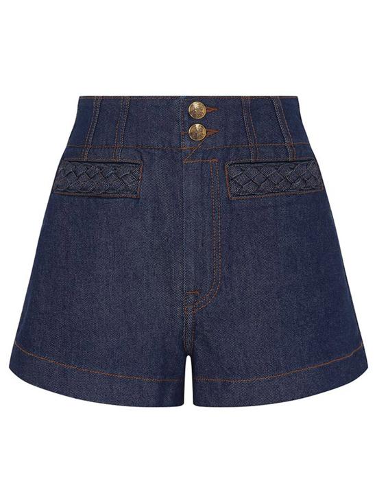 26FW 짐머만 데님 숏팬츠 6934ASS261 INK Blu