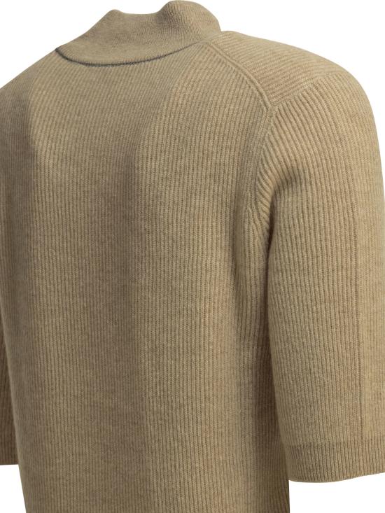 26FW 브루넬로 쿠치넬리 터틀넥 M12250014C059 Beige - BRUNELLO CUCINELLI