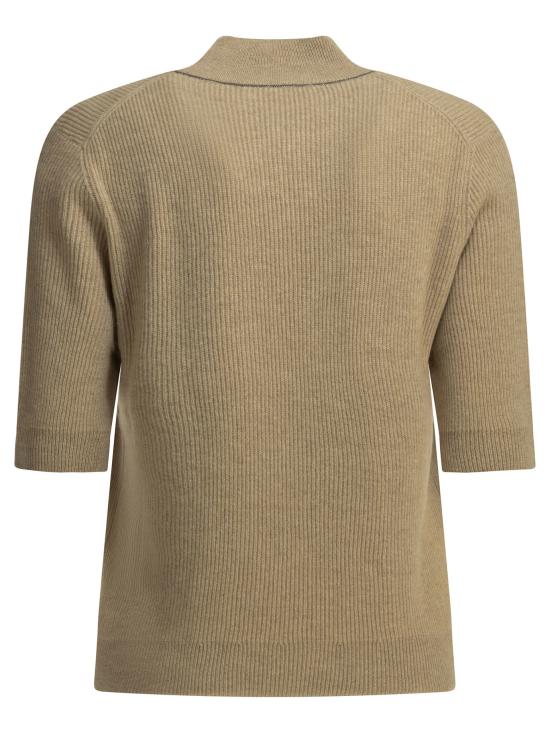 26FW 브루넬로 쿠치넬리 터틀넥 M12250014C059 Beige - BRUNELLO CUCINELLI