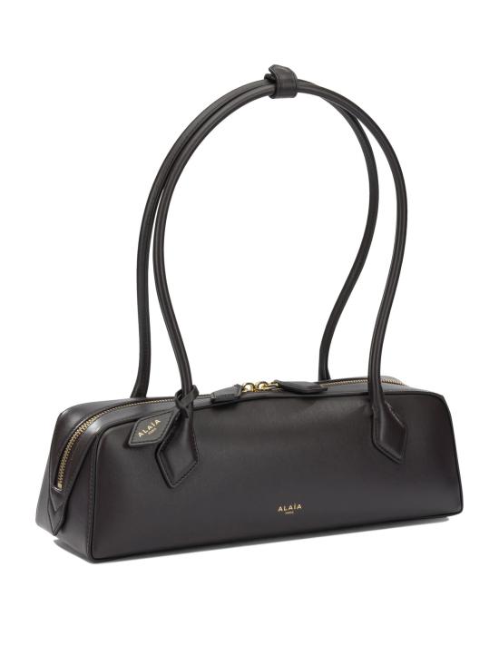 26FW 알라이아 르 테켈 미디움 레더 숄더백 AA1S06033I061U15 Brown - ALAIA