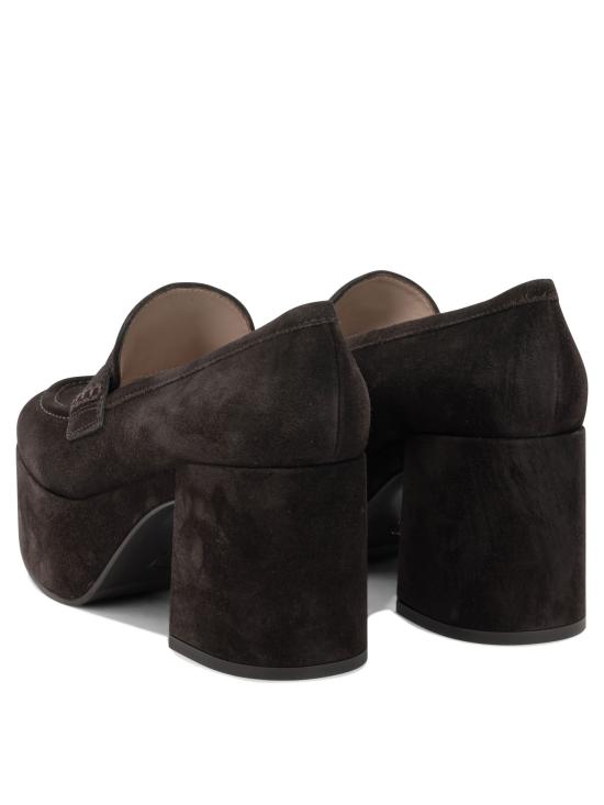 26FW 지안비토로시 로퍼 G2536335RICSUEMOKA Brown - GIANVITO ROSSI