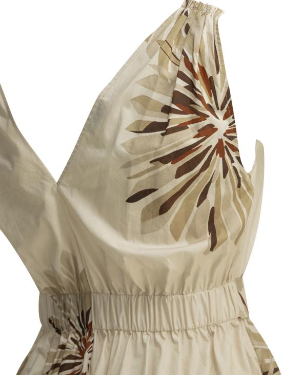 26SS 브루넬로 쿠치넬리 미디 원피스 MQ197A5092C004 X Beige - BRUNELLO CUCINELLI