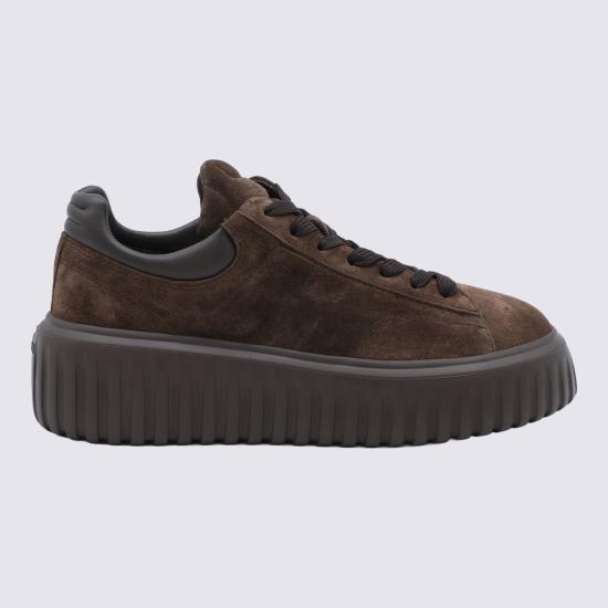 26FW 호간 스니커즈 HXW6450FC6T PJQ0UV2 Marrone
