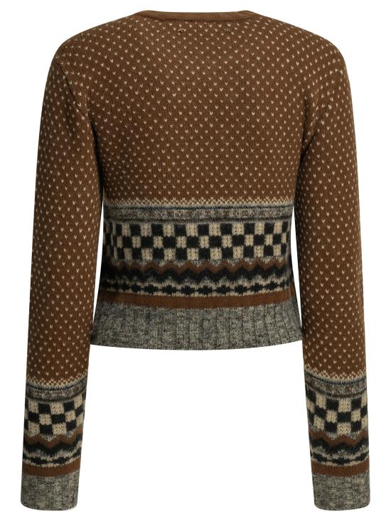 26FW 골든구스 스웨터 GWP01165P00267555718 Brown - GOLDEN GOOSE