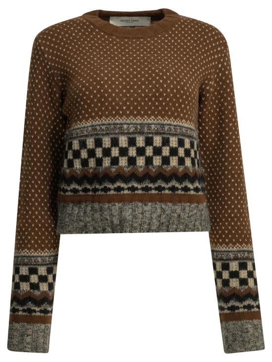 26FW 골든구스 스웨터 GWP01165P00267555718 Brown