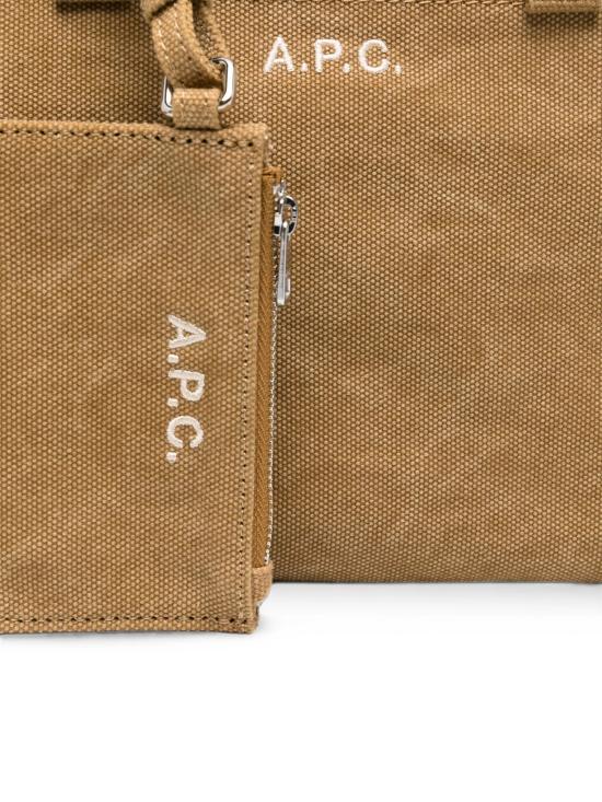 26FW 아페쎄 르 드러머 뚜왈 스몰 토트 백 COHMPF67045 BAC Beige - A.P.C.