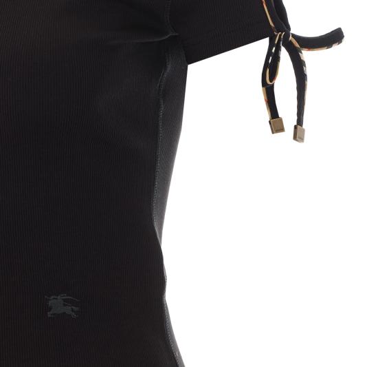 26FW 버버리 반팔 티셔츠 8125951 A1189 Black - BURBERRY