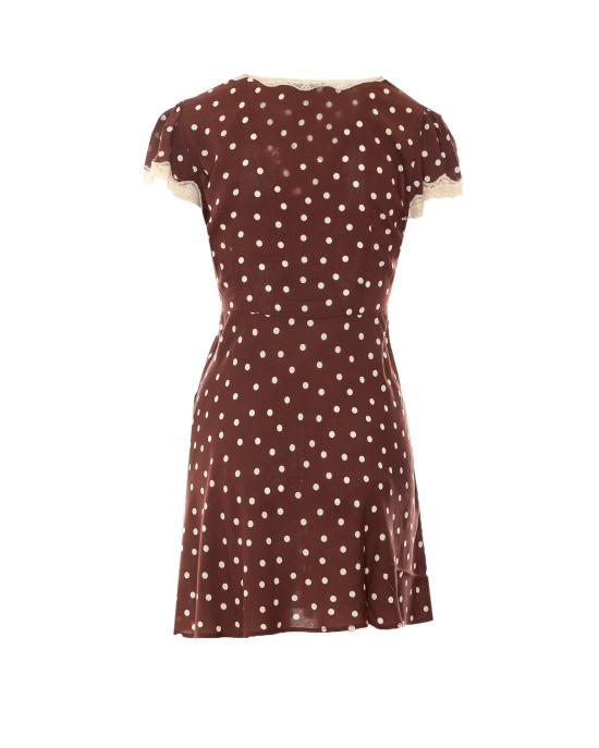 26FW 릭소 미디 원피스 05461 08702 Brown - RIXO
