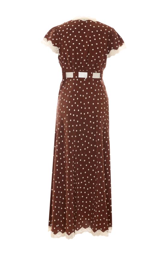 26FW 릭소 미디 원피스 02400 08702 Brown - RIXO