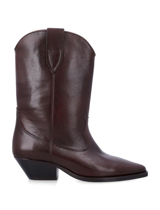 26FW 이자벨마랑 두에르토 텍스쳐드 레더 힐 웨스턴 부츠 두에르토 텍스쳐드 레더 힐 웨스턴 부츠 BO0003FAD3A33S 50MY