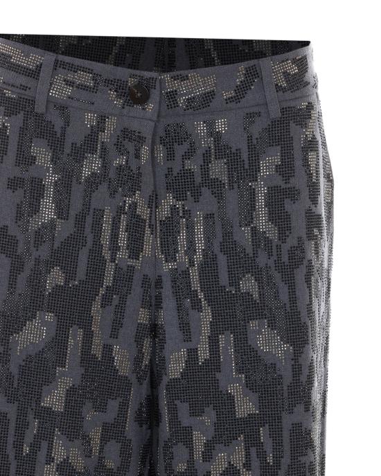 26FW 핑코 스트레이트 팬츠 107520 A3GOI90 Grey - PINKO