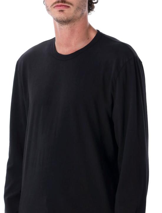 26FW 제임스펄스 크루넥 롱 슬리브 티셔츠 MLJ3351 BLK Nero - JAMES PERSE