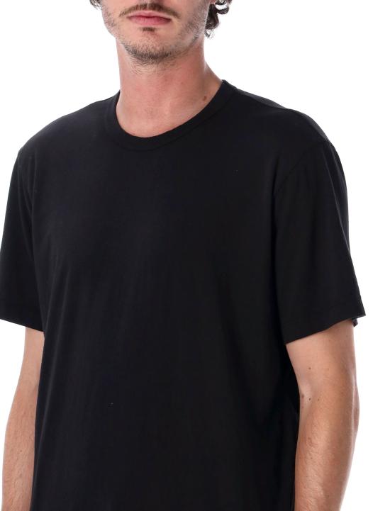 26FW 제임스펄스 클래식 핏 숏슬리브 크루넥 티셔츠 MLJ3311 BLK NERO - JAMES PERSE