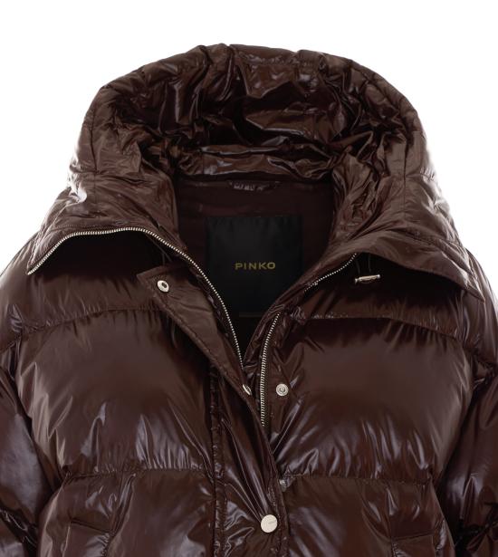 26FW 핑코 패딩 105656 A3FIL72 Brown - PINKO